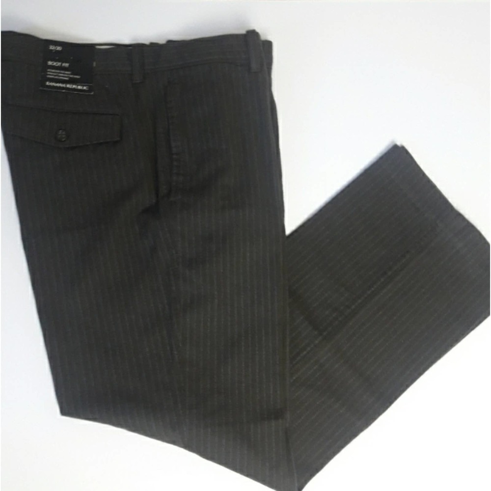 🚨🚨🚨SOLD🚨🚨🚨32/30 Banana Republic Dark Brown - Picture 2 of 4